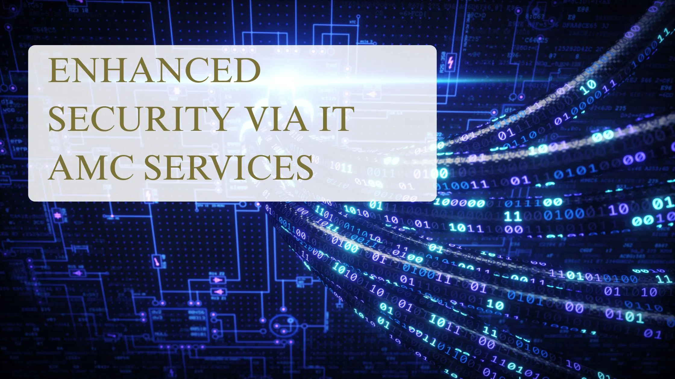 Enhanced Security via IT AMC Services